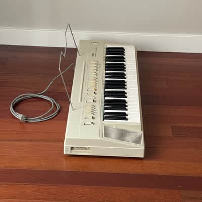 Vintage Yamaha PS-20 Analog Keyboard with rare Original Music Stand and Original Case THE Beach House Organ / Synth / String Machine image 8