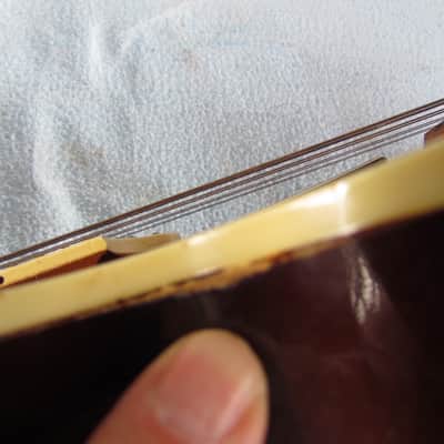 Harmony H425 Batwing Mandolin W/Original Chipboard Case 1972? Vintage Harmony H 425 Mandolin Made In The USA image 11