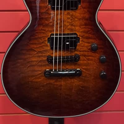 ESP E II Eclipse Tiger Eye Sunburst 2025 - Tiger Eye Sunburst Quilted Maple image 3
