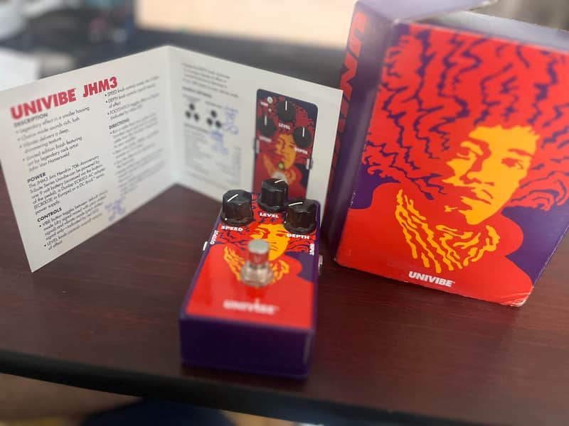 MXR JHM3 Jimi Hendrix Univibe 70th Anniversary Limited Edition Tribute w/ Box image 1