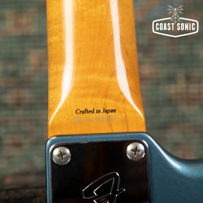 2006 Fender '69 Mustang Matching Headstock MG69 Japan CIJ Old Lake Placid Blue image 15