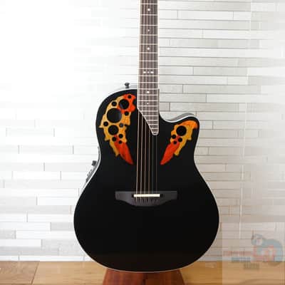 Ovation Pro Series 2778AX-5-G Electric Acoustic Guitar - Black image 15