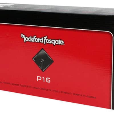 2 Rockford Fosgate P16 Punch 6.0" 2-Way Full-Range Speaker Pair image 12