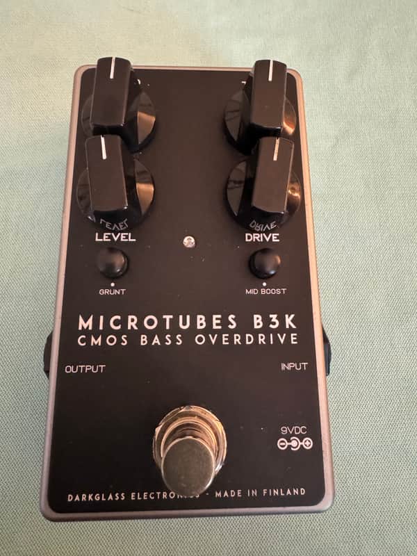 Darkglass Electronics Microtubes B3K V2 CMOS Bass Overdrive 2018 - Present - Black