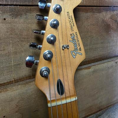 2001 Fender Standard Stratocaster SSS MN - Midnight Blue image 8