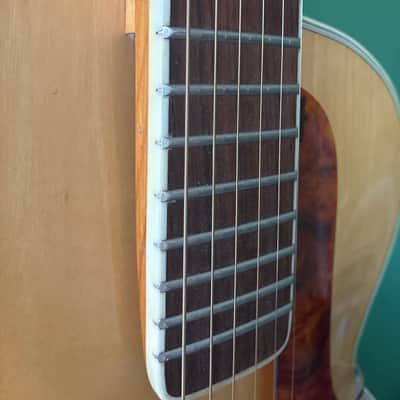1958 Höfner 456 Blonde Archtop – Exceptional Flame Maple – Germany w/ case image 13