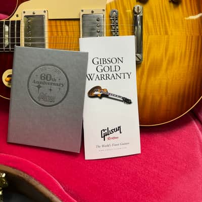 Gibson Custom Shop 60th Anniversary '60 Les Paul Standard Reissue V2 2020 - #001591 Tomato Soup Burst image 12