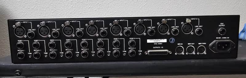 Avid PRE 8-Channel Remote Controlled Mic Preamp 2010s - Dark Gray image 1