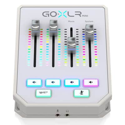 TC Helicon GO XLR Mini Online Broadcast Mixer, White image 1