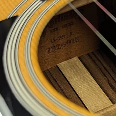 Used Martin Left-Handed D-28 Acoustic Guitar with Hard Case image 13