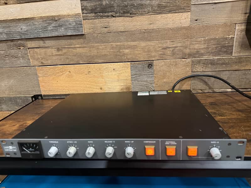Solid State Logic Logic FX G384 Dual Channel Compressor 1993 - 2003 - Black image 1