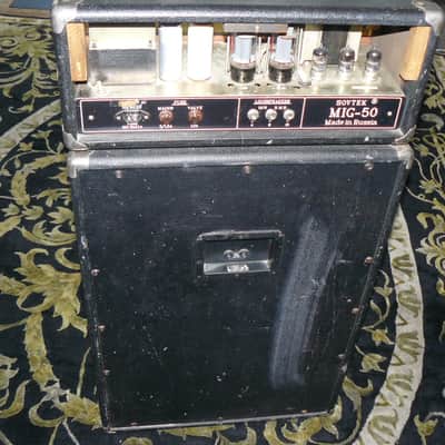 Sovtek MIG 50 Head & Cab 1990's - Black image 4