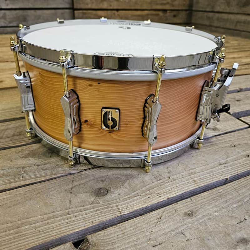 British Drum Co 14" The Archer Snare Drum USED ONCE! RKARCH240924 image 1