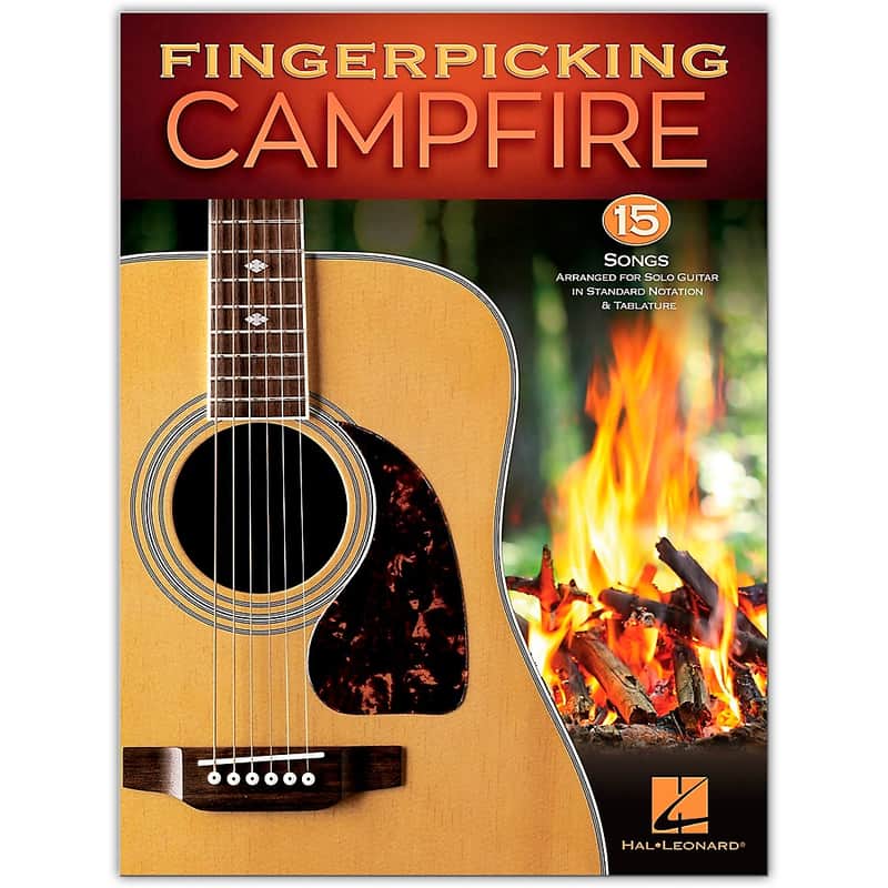 Hal Leonard Fingerpicking Campfire - 15 Songs Arranged for Solo Guitar in Standard Notation & Tablature image 1