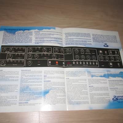 Sequential Circuits Prophet-5 Brochure + Prophet T8 Catalog - Original Vintage Synthesizer Brochure's image 4