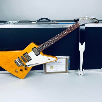 Gibson Allen Collins Explorer -Crazy Rare-Give me back my bullets  2003 Korina image 7