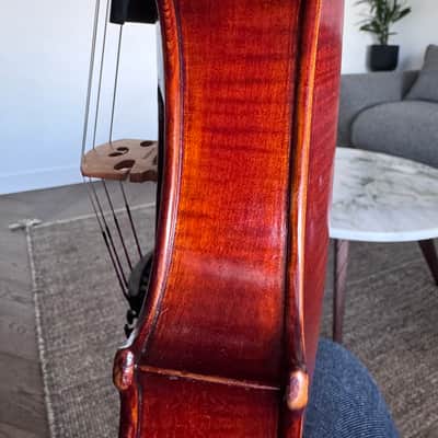 Mathias Neuner 15.5” viola with certificate 1809 - One piece back image 6
