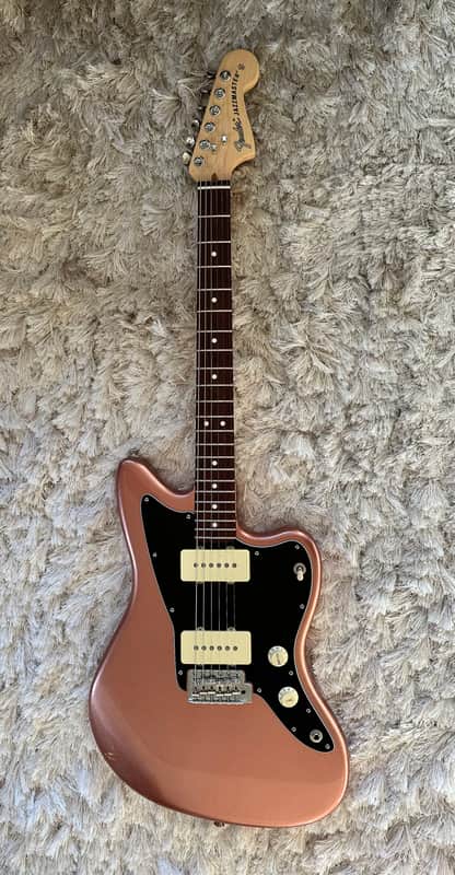 Fender American Performer Jazzmaster with Rosewood Fretboard 2018 - 2021 - Burgundy Mist