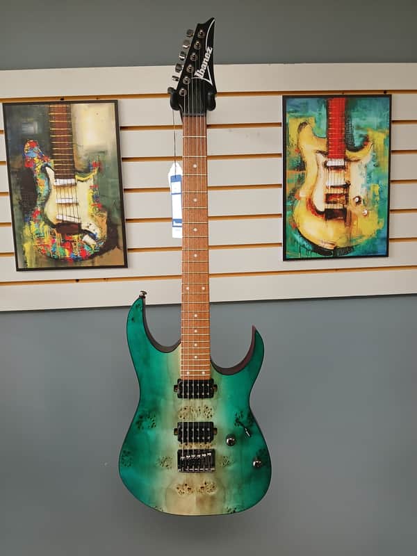 Ibanez RG421PB-CHF Standard 2020 - Present - Caribbean Shoreline Flat image 1
