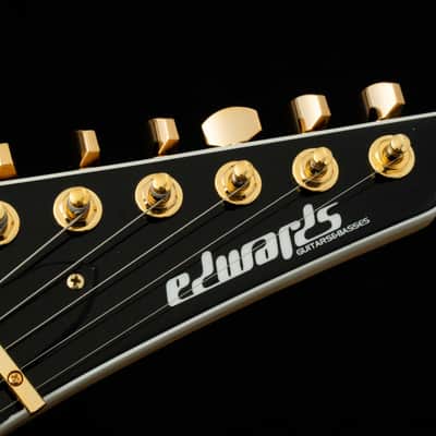 ESP EDWARDS E-ALEXI ARROW HEAD w/ESP GB-30V -Black with Yellow Stripe- #ED0601263 2026 [Made in Japan][Children of Bodom Alexi Laiho] image 5