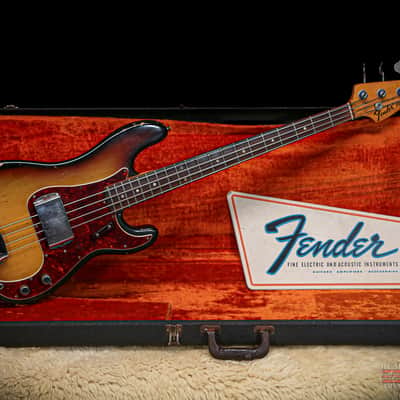 1972 Fender Precision Bass "Sunburst" image 1