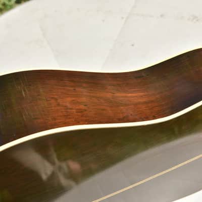 Pre-war Guitars Co. HD 28 Brazilian Rosewood 2016 Natural Level 2 distressed Left handed LH Lefty image 13