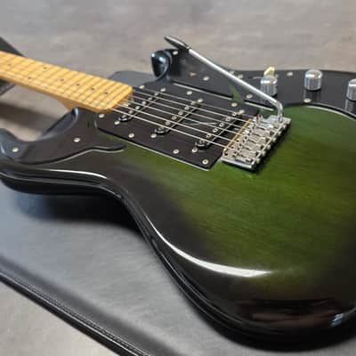 1981 Burns Marvin Greenburst Hank Marvin Signature Brazilian Mahogany Catalog Guitar Made in England UK Lawsuit Scroll Headstock The Shadows Green Burst Jim Burns Actualizers LTD 1979-1983 80s Vintage British image 10