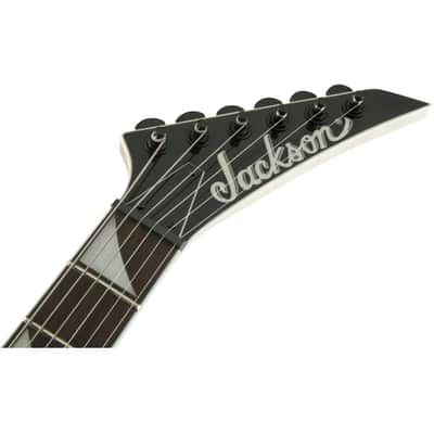Jackson JS Series Rhoads JS32T 6-String Right-Handed Electric Guitar with Amaranth Fingerboard (White with Black Bevels) image 5