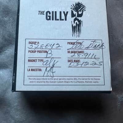 Seymour Duncan Billy Gibbons Gilly Tele Bridge Pickup 2020s - Black image 1