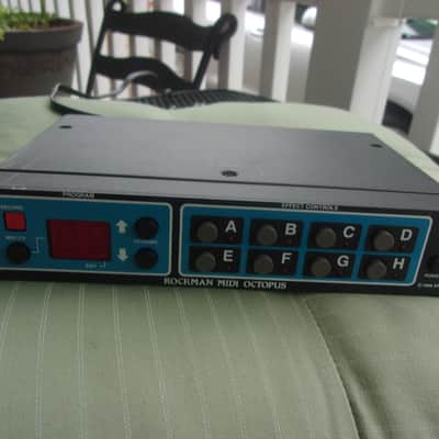 Excellent Vintage 80's Rockman Midi Octopus 1/2 Rack Mt. Processor image 1