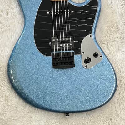 Sterling by Music Man 'Fluff' Signature Stingray Electric Guitar Amana Boat Blue image 10