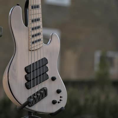 Dingwall Super J 5-string - Custom Order - Trans White Gloss image 2