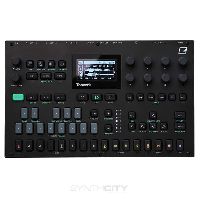 Elektron Tonverk 8-Voice Sampler Polyphonic Multisampler & Audio Processor image 1