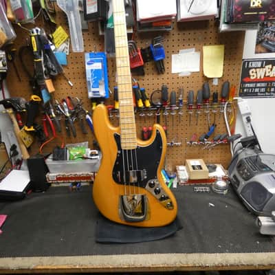 Fender Jazz Bass 1975 - Natural - Ash Body image 2