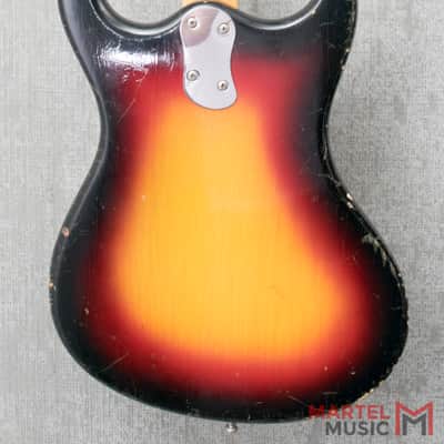 Used 1965 Mosrite Ventures II German Carve Body 3-Tone Burst image 4