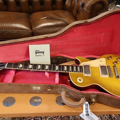 Gibson Murphy Lab 1959 Les Paul Standard Green Lemon Fade Heavy Aged (USED) image 8