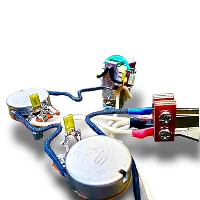 Gibson Gibson Flying V 67 Wiring Harness Bourns 500k, Fixed Wah+Bass cut tone pot image 2