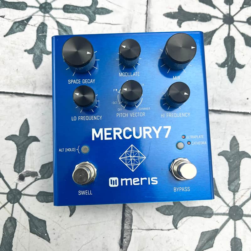 2010s Meris Mercury7 Reverb Blue