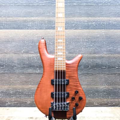 Spector Euro 5 RST Sienna Stain Matte Flame Maple Top 5-String Electric Bass w/Bag image 2