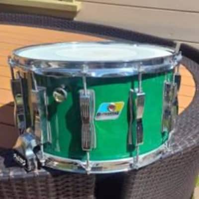 Huge Sounding Ludwig Coliseum Snare Drum - Green Burst image 4