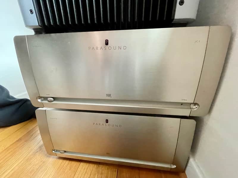 Parasound JC1 Monoblocks Silver - (Pair) image 1