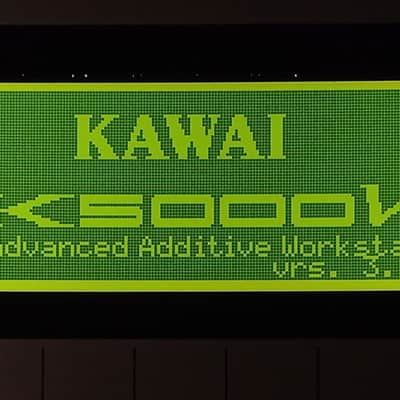 New green display for Kawai K5000R / K5000S / K5000W image 2