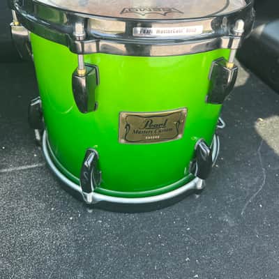 Pearl Masters Custom MMX 10x9 Rack Tom Early 2000’s - Emerald Fade image 1