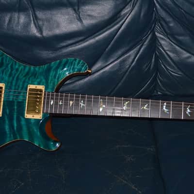 PRS Custom 22 Artist Package Quilt 2007 - Turquoise image 11