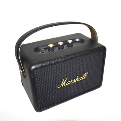 Marshall Kilburn II Portable Bluetooth Speaker- Black & Brass image 3