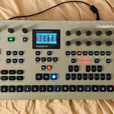 Elektron Analog Four MKII 4-Voice Tabletop Analog Synthesizer 2017 - Present Grey