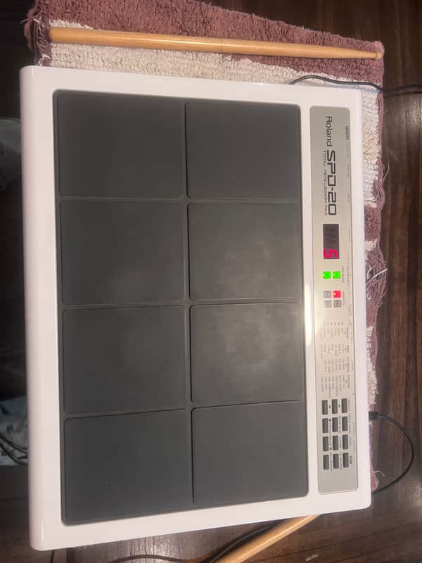Roland SPD 20 Total Percussion pad W/Power/Stand & Sticks (Excellent) image 1