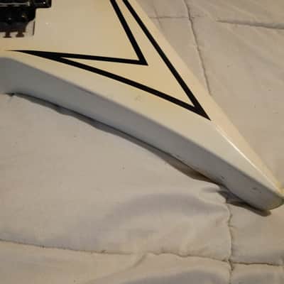 ESP LTD Alexi-600 Scythe Alexi Laiho Signature 2016 White Autographed image 5