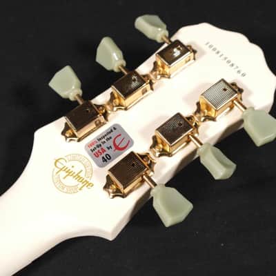 Epiphone Les Paul Studio Modified Bigsby Alpine White image 7