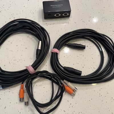 RJM Phantom Power Adapter Box Bundle (for RJM Mastermind connection to Fractal Axe-Fx III) image 2